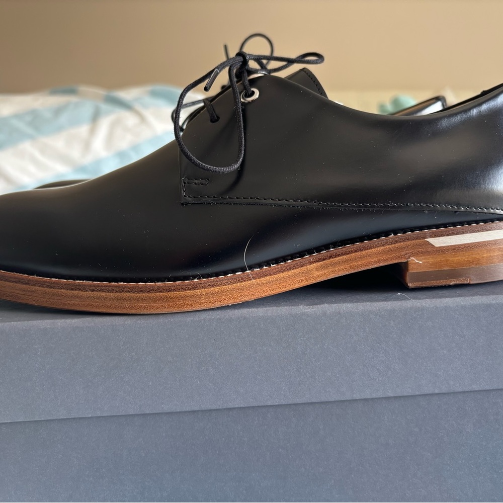 NIB WANT Les Essentials Unisex Pena Lace-Up Derby - Picture 3 of 6
